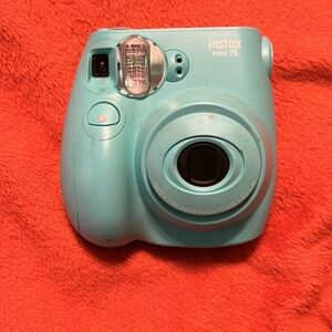 Instax Polaroid camera with purse holder